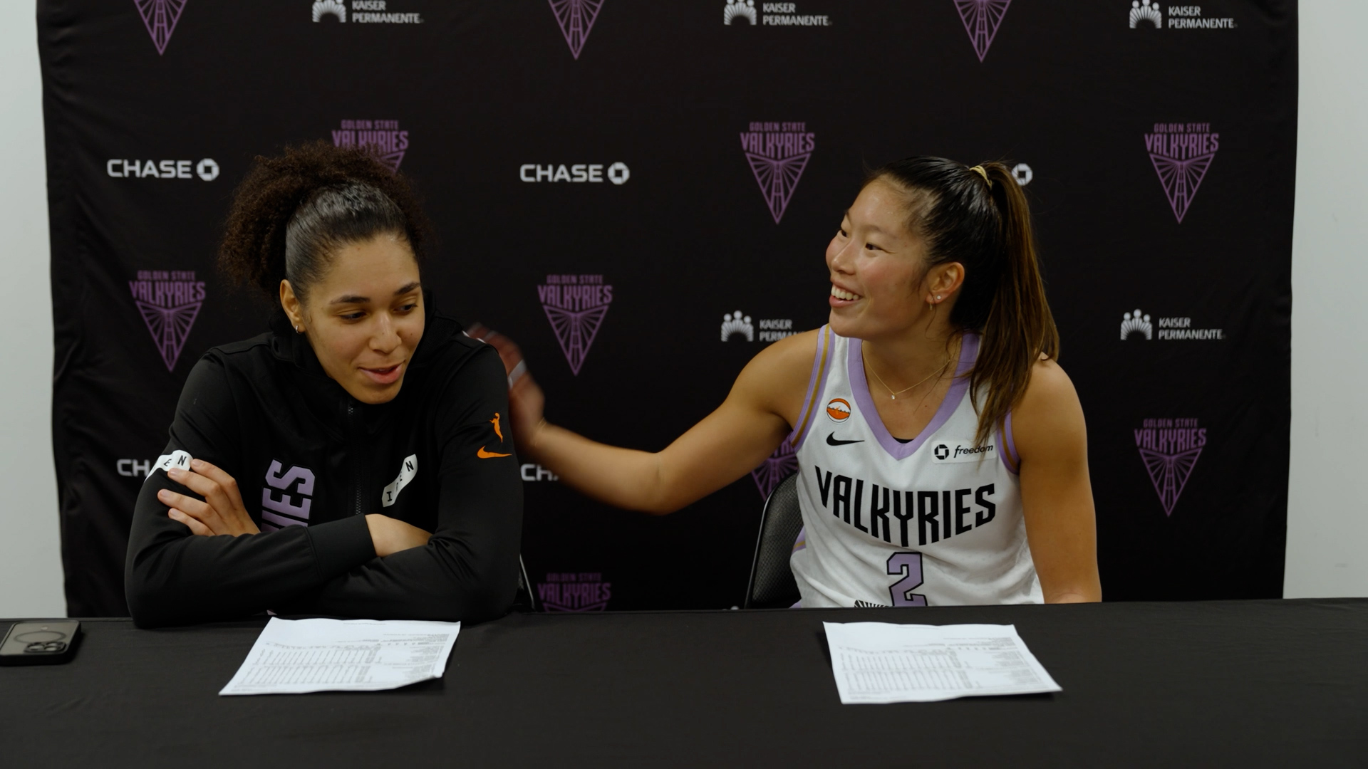 Janelle Salaün and Kaitlyn Chen Postgame Press Conference | 5/8/26